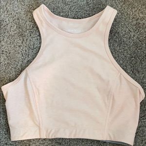 Outdoor Voices Athena crop top in pink
